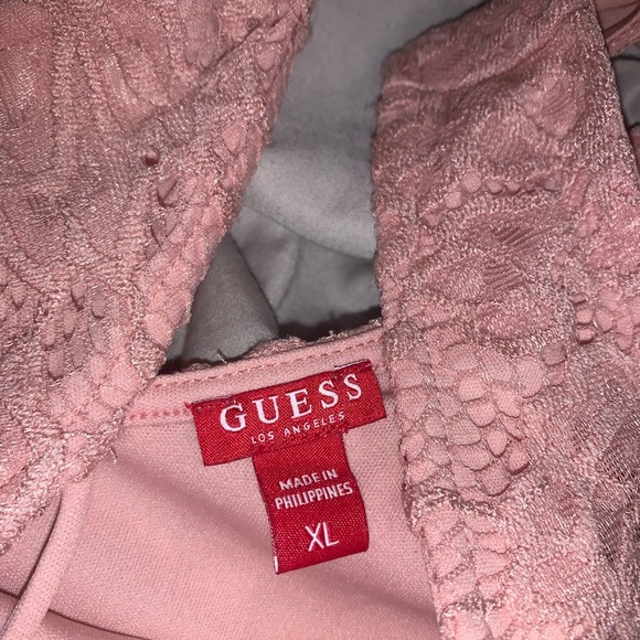 Guess Pink Lace Dress - Picture 4 of 5